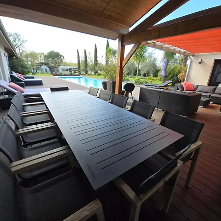 Tatil Evi Oliveraie Prestige 14 Piscine Jacuzzi Peujard